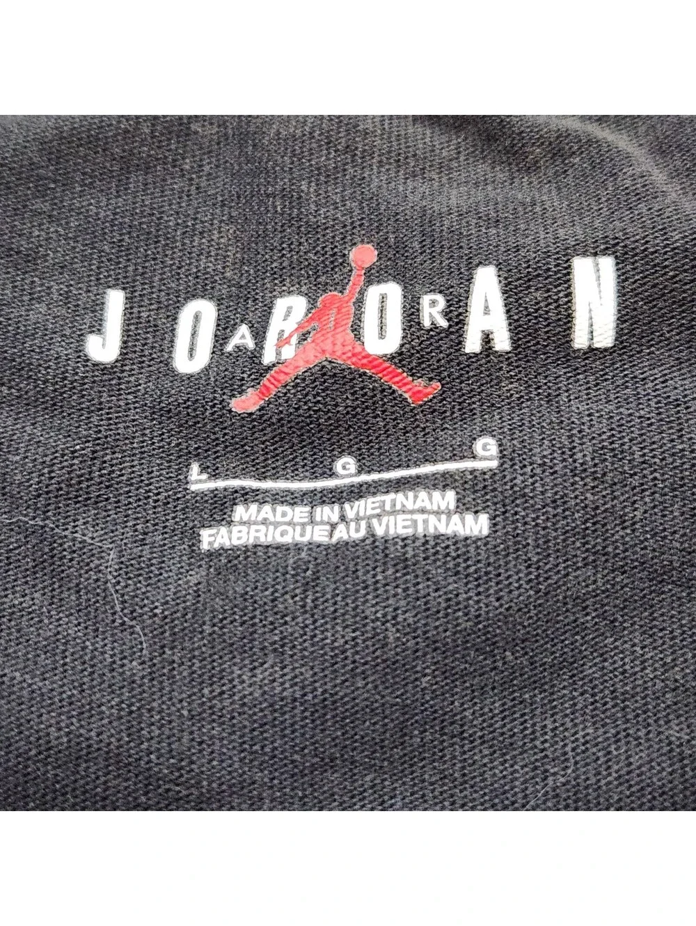 Jordan Shirt Men Large Black Gym Red Oversized Michael Bulls Champs Nike Air Tee
